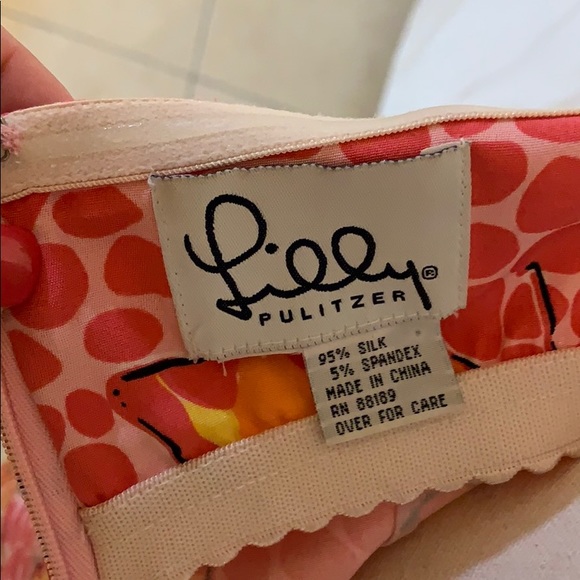 🌸Lilly Pulitzer silk midi sundress: sz large💕 - Picture 3 of 11